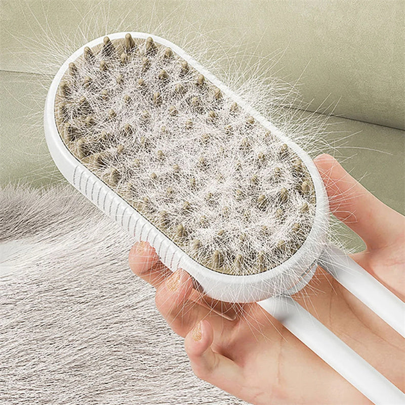 3 in 1 Pet Steam and Hair Removal Brush