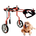 Adjustable XL Dog Rear Leg Wheels Wheelchair for Dogs with Bad Back Legs for Handicapped Pet Walker